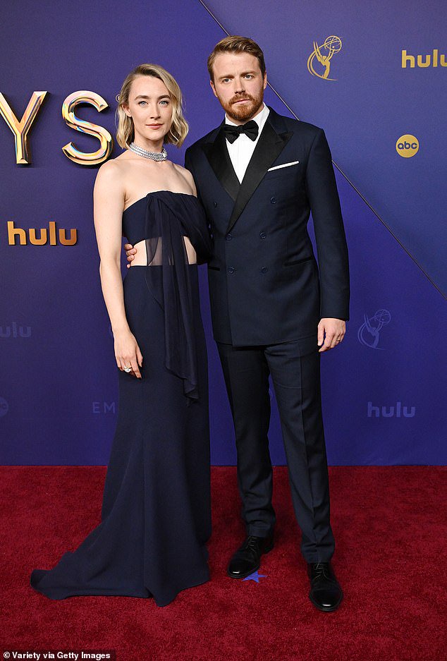 Saoirse Ronan insists Jack Lowden Bond rumours ‘aren’t being discussed in her house’ after his co-star Gary Oldman hinted he’d landed the role