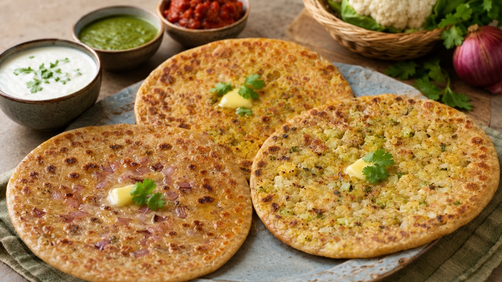 Aloo vs gobhi vs pyaz paratha: Which is the healthiest breakfast option?