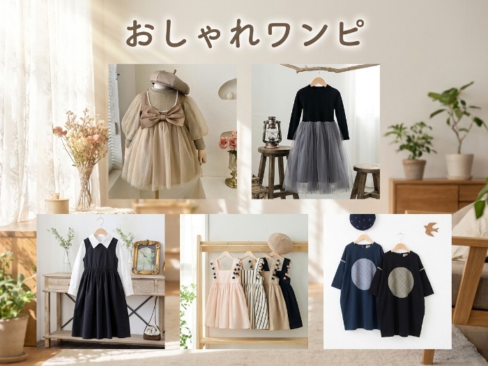 小さなプリンセスのための特別なワンピースコレクション