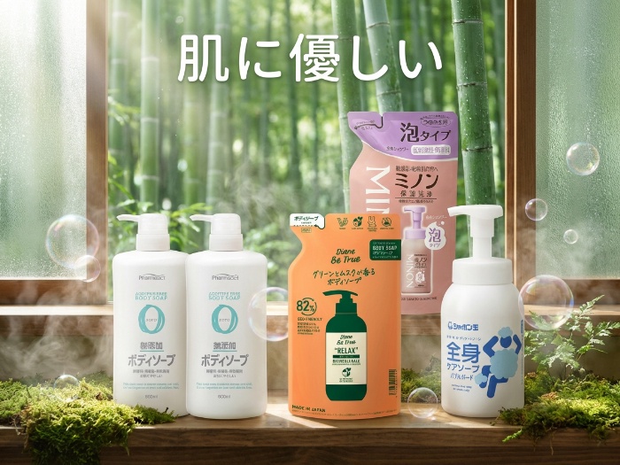 肌と心を満たす逸品！おすすめボディソープ特集