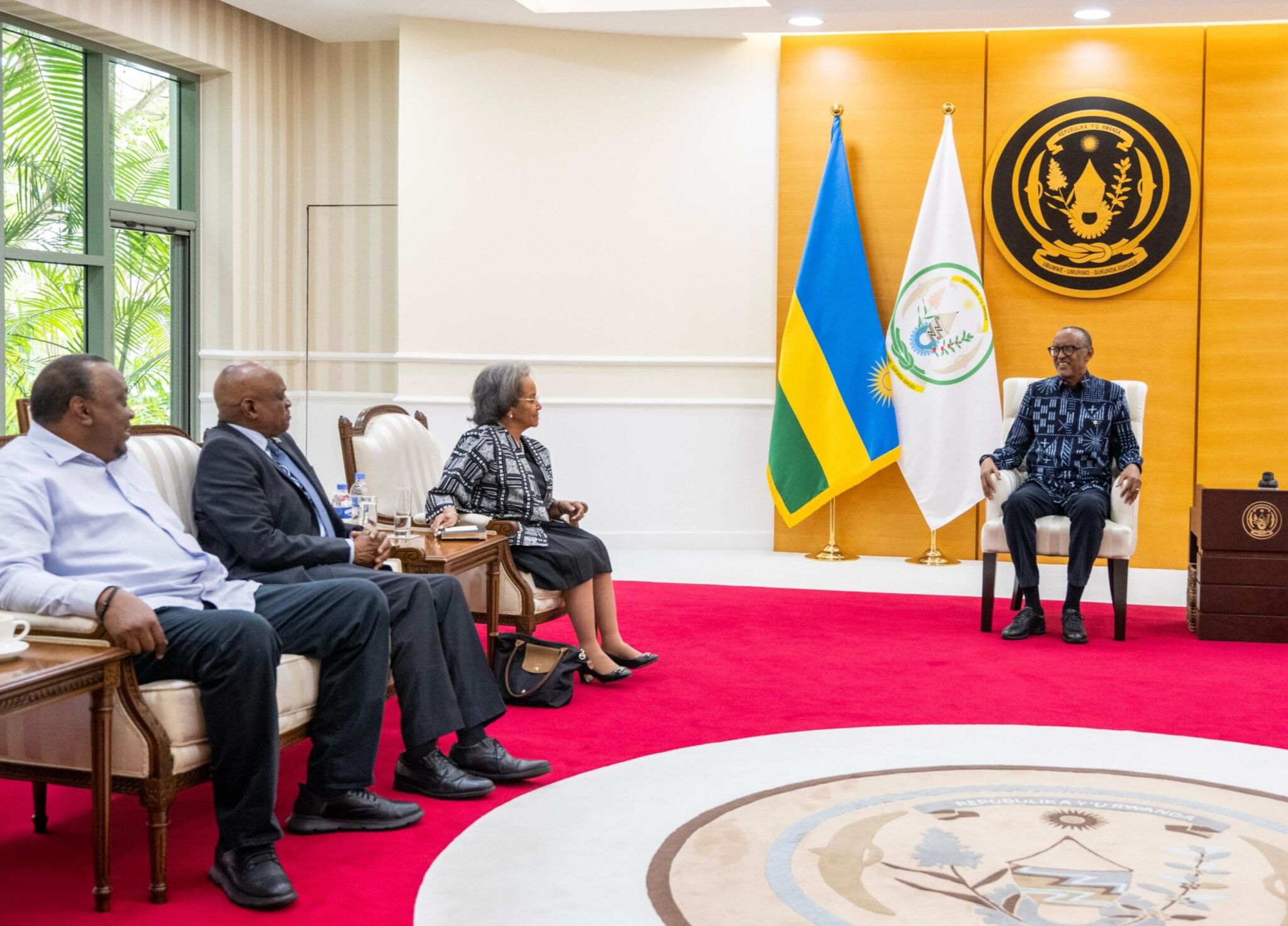 Kagame Meets AU Panel in Latest Push for DRC Peace Process