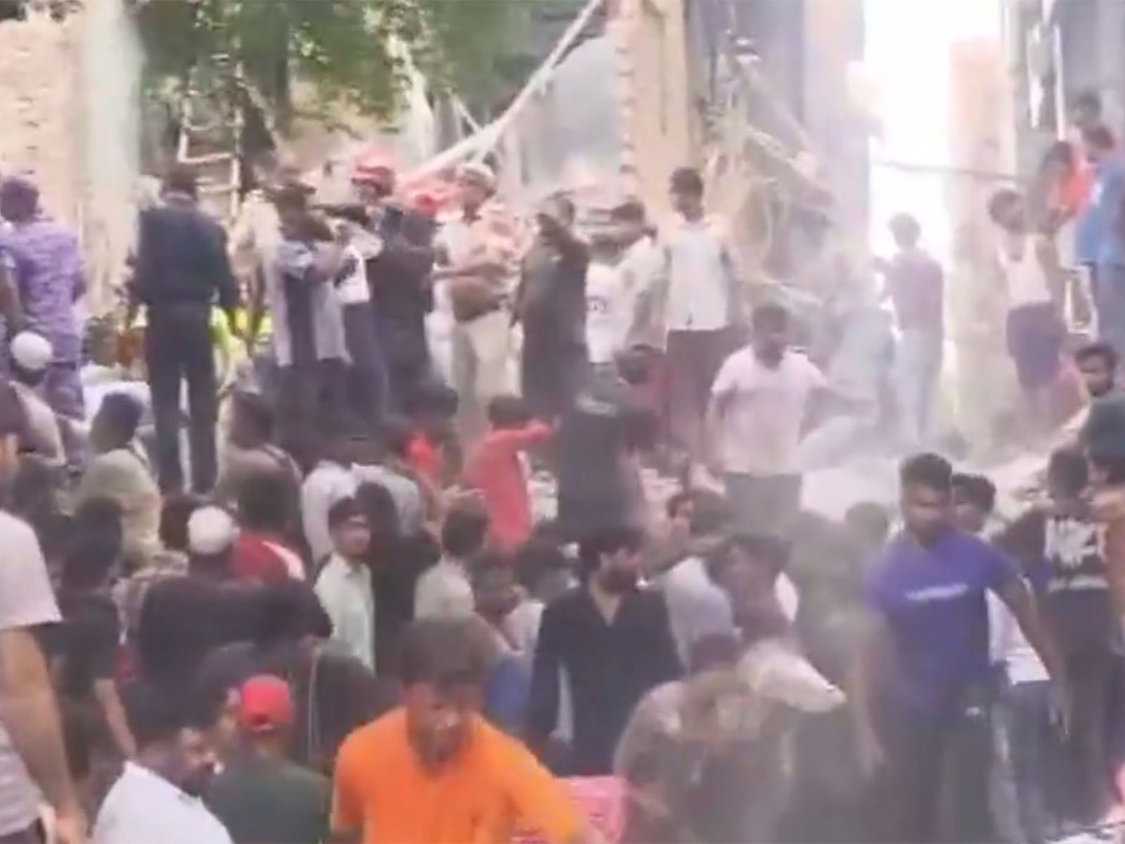 Delhi: Residential building collapses in New Seemapuri, month after Satya Niketan’s incident