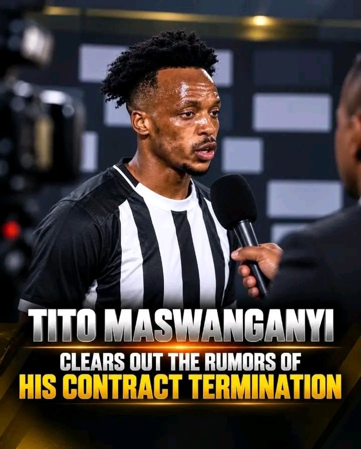 Tito Maswanganyi Responds to Reports of Contract Termination
