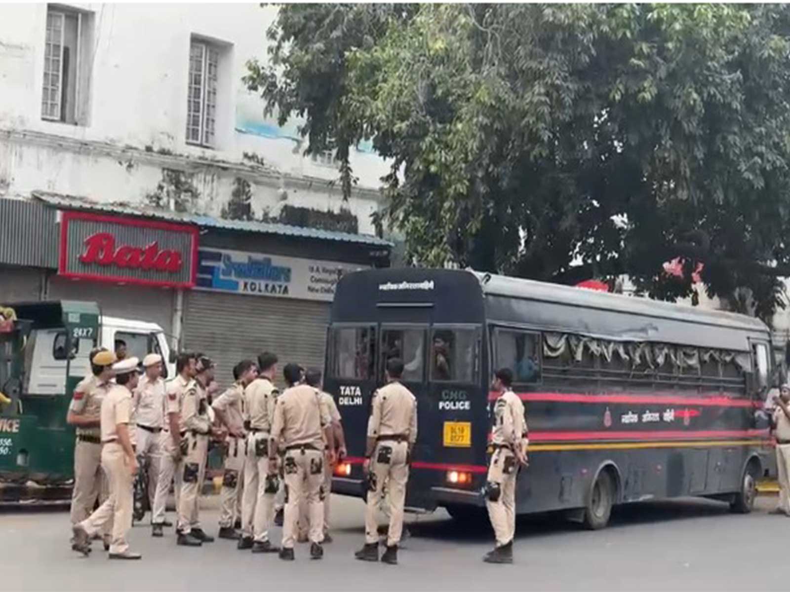 Delhi Police enforce law and order ahead of CJP protest, some detentions made