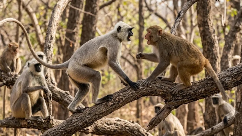 Monkey vs langur: How to spot the difference