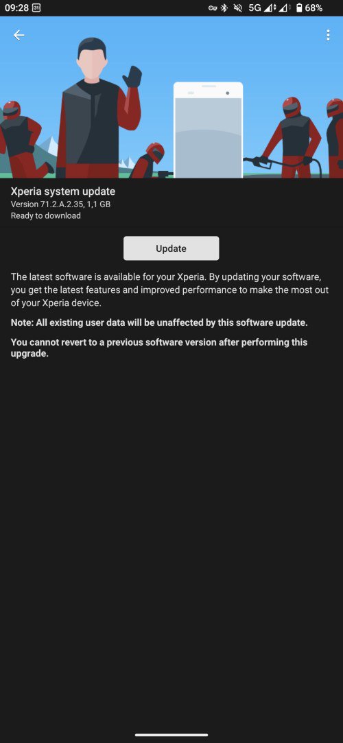 Sony Xperia 1 VII gets Android 17 update