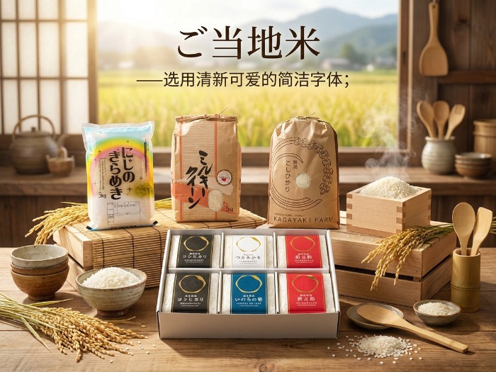 日本列島を味わう！全国各地の逸品米セレクション