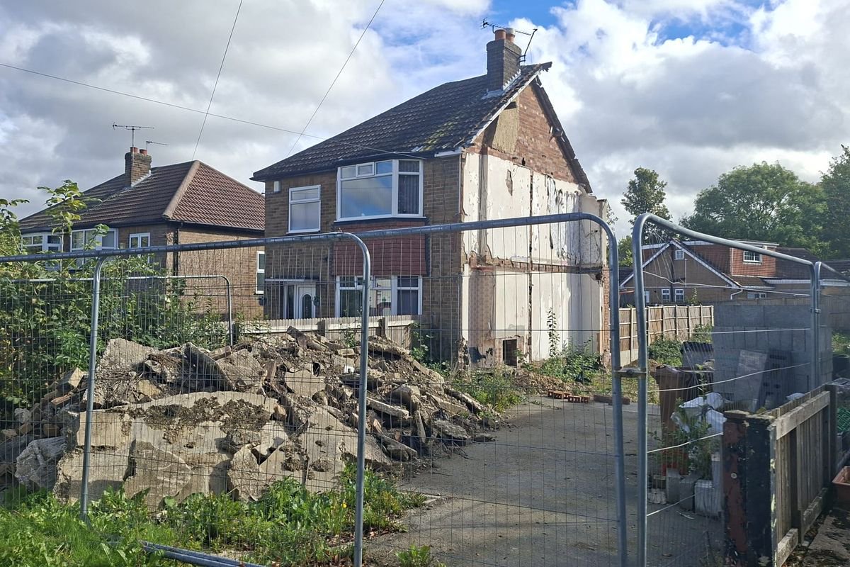 Leeds neighbour sums up what everyone thinks when they see half-demolished house