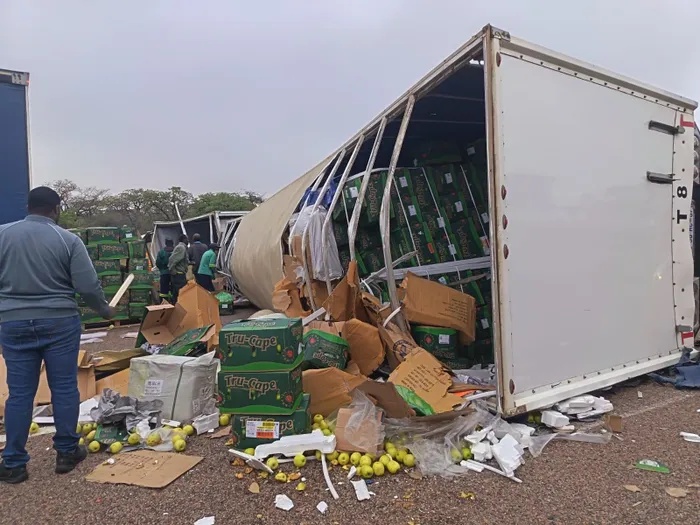 Three women killed after a goods truck carrying passengers overturns on N1