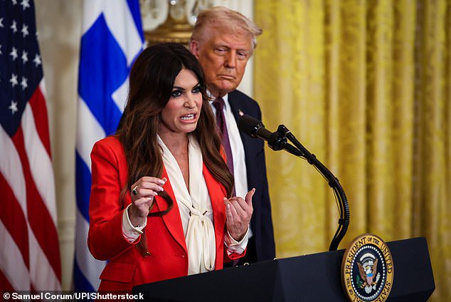 Trump says he’s considering firing Kimberly Guilfoyle as he brutally admits: ‘We’re not happy’