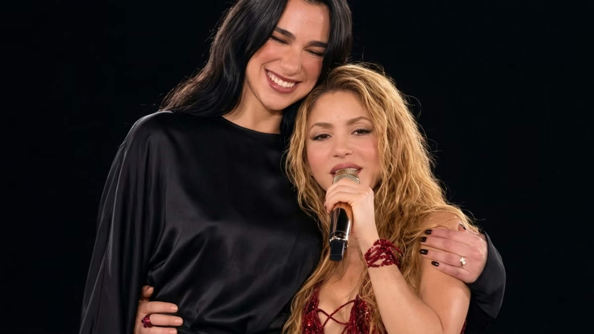Shakira breaks Amazon Music record as Dua Lipa joins Madrid show