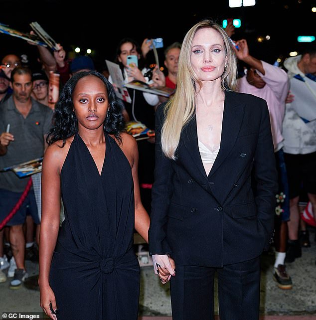 Angelina Jolie and Brad Pitt’s daughter Zahara becomes third child to legally drop father’s last name