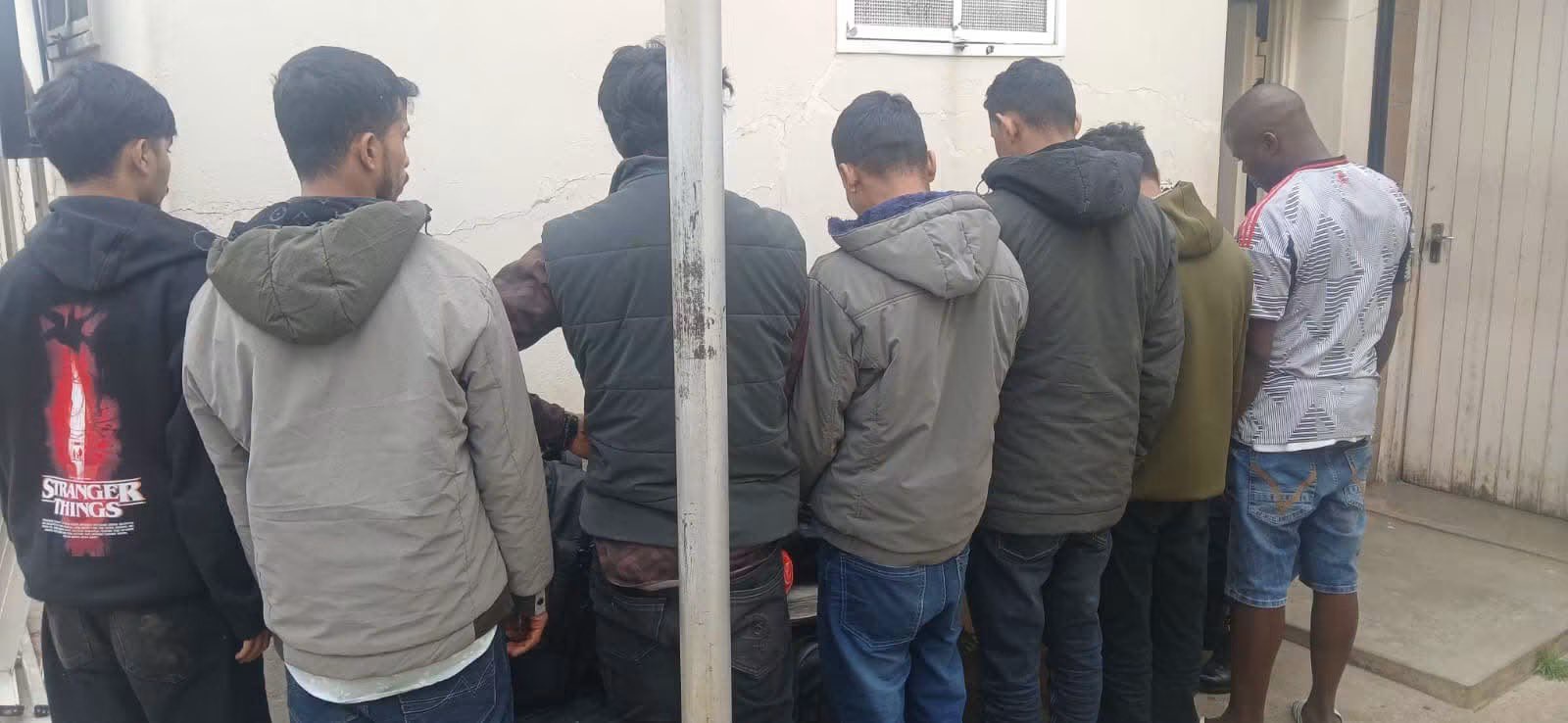 South African Driver Caught Smuggling Illegals Immigrant Into SA In Vehicle During Stop & Search