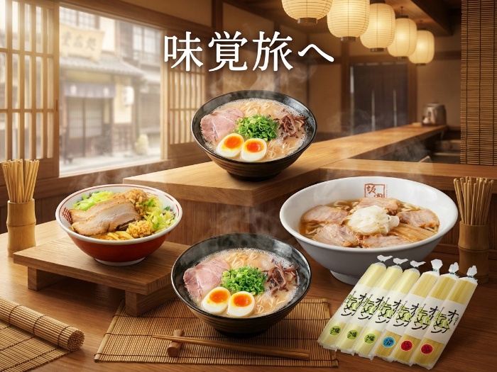 ご当地ラーメンを自宅で楽しもう！