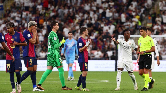 Vinicus Jr suspended for 4 games, to miss season’s first El Clasico