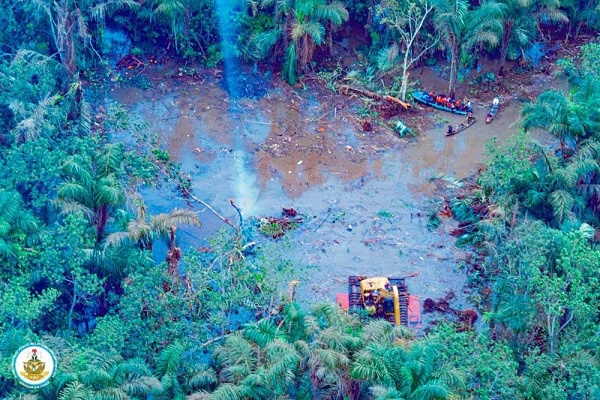 NAF aircraft crash: Aiyedatiwa orders immediate fumigation of Igbokoda River over foul, stinking odour