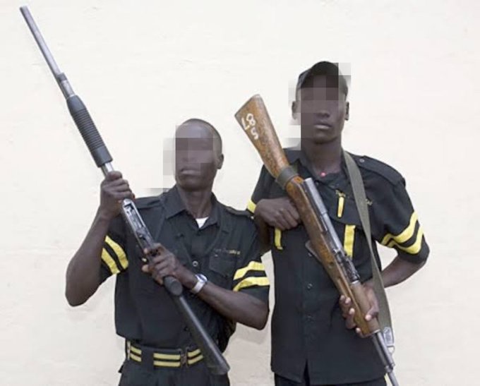 Police to arrest security guards found walking alone while carrying guns