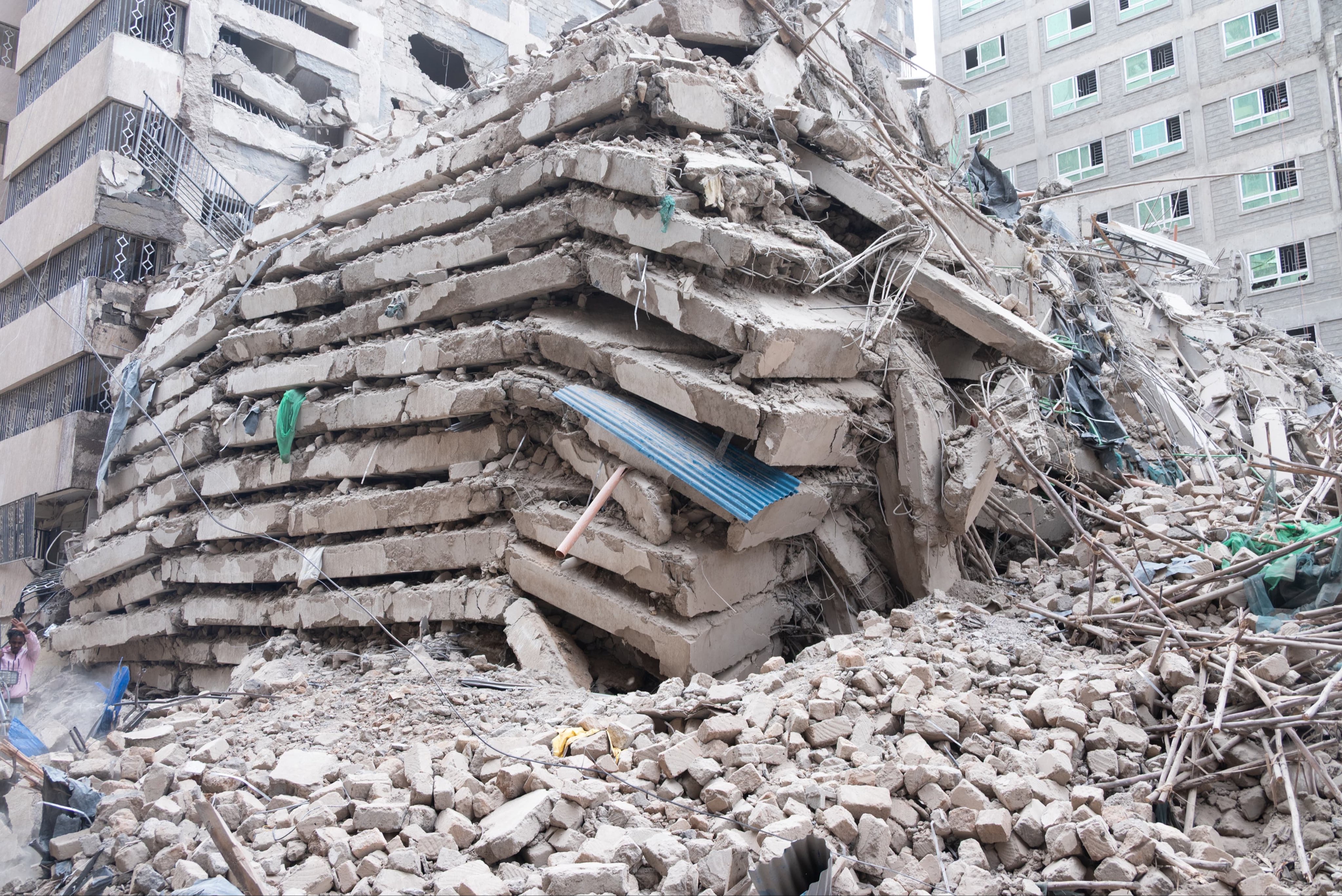 Kenyan Working In Eastleigh Quits His Job After The Building Collapsed, Here Is Why