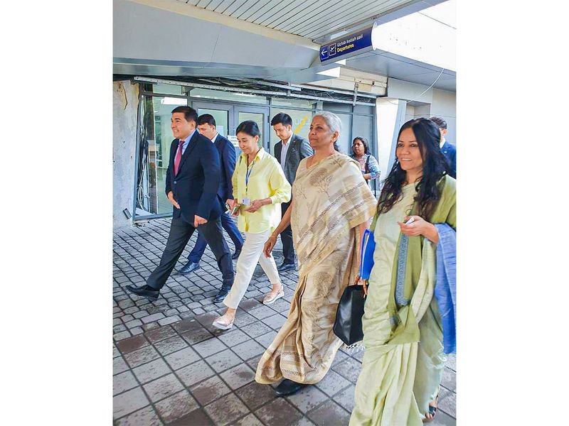FM Nirmala Sitharaman embarks on five-day visit to Bangkok for IMF-World Bank meetings from October14 to 18