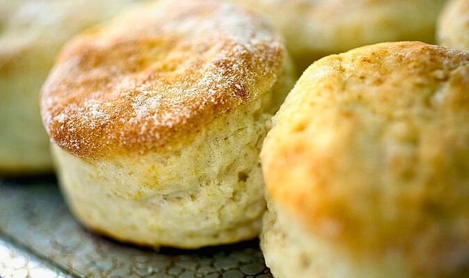 Scones will be lighter and fluffier if you only use 3 simple ingredients chef loves