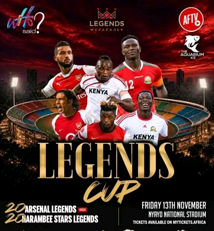Arsenal Legends Including Tony Adams and Robert Pirès Set for Nairobi Clash on 13 November