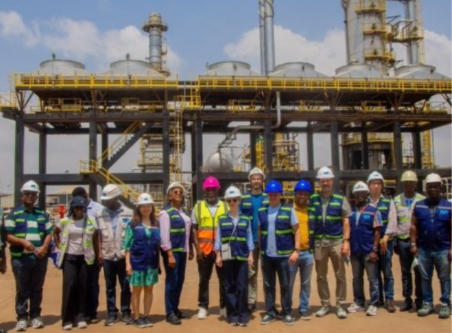IMF Delegation Visits Tema Oil Refinery to Assess Operations and Recovery Efforts
