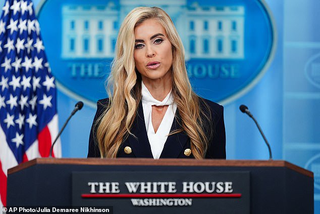 Trump plucked Katie Zacharia from obscurity to be the new face of his White House. 15 excruciating minutes later, he was speechless: NICK ALLEN’s devastating verdict on the press secretary’s debut