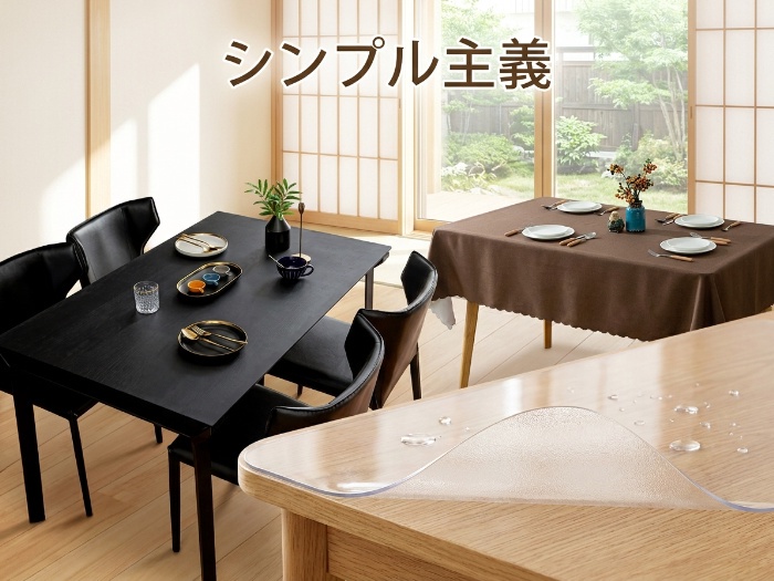 テーブルクロスで魅せる、キッチンの小さな魔法