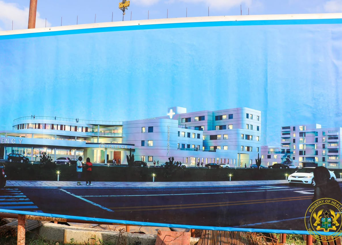 Akandoh Pushes Contractors to Accelerate La Hospital Project Completion