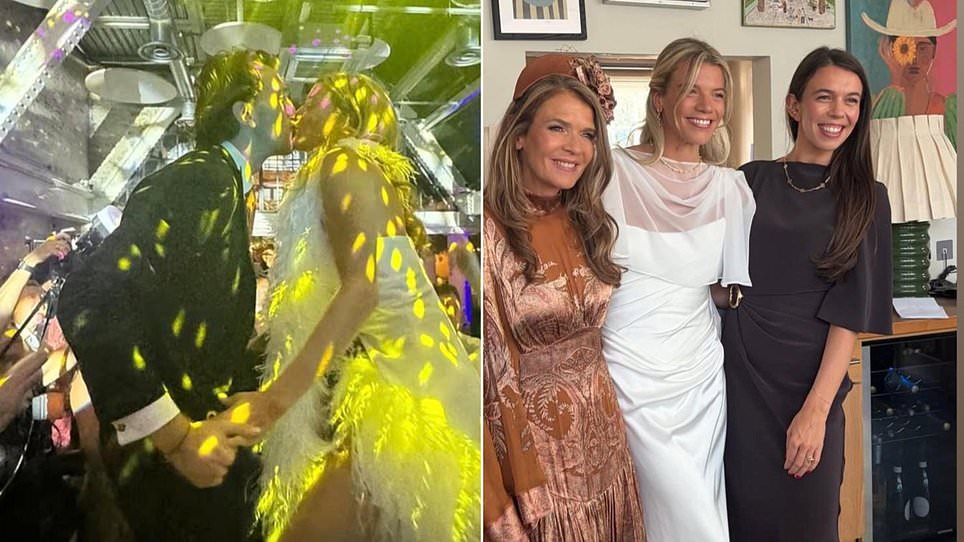 Annabel Croft’s daughter Lily’s wild wedding party