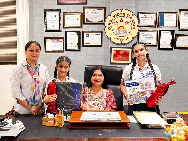 OPS Vidya Mandir students excel in inter-school competitions