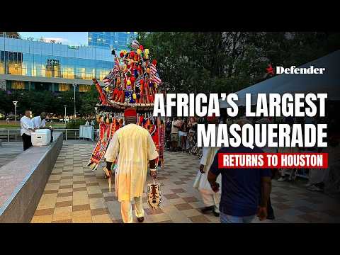 Houston Igbofest welcomes legendary Ijele Masquerade