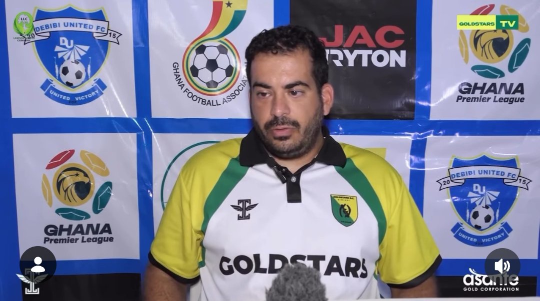 Bibiani GoldStars SC coach Petros Koukouras: ‘Debibi United pitch is designated for cassava plantation and not for football’