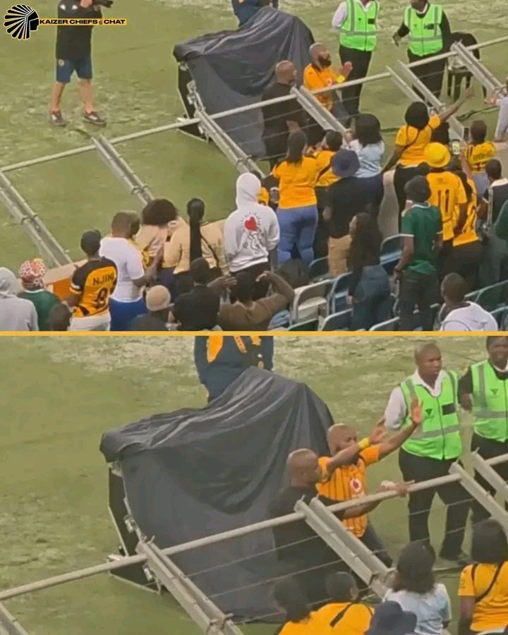 Kaizer Chiefs Star Spotted Apologising to Fans After Friday’s Defeat