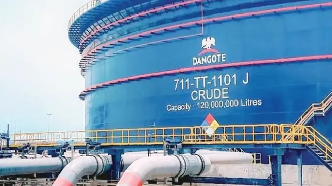 Dangote Refinery raises diesel price