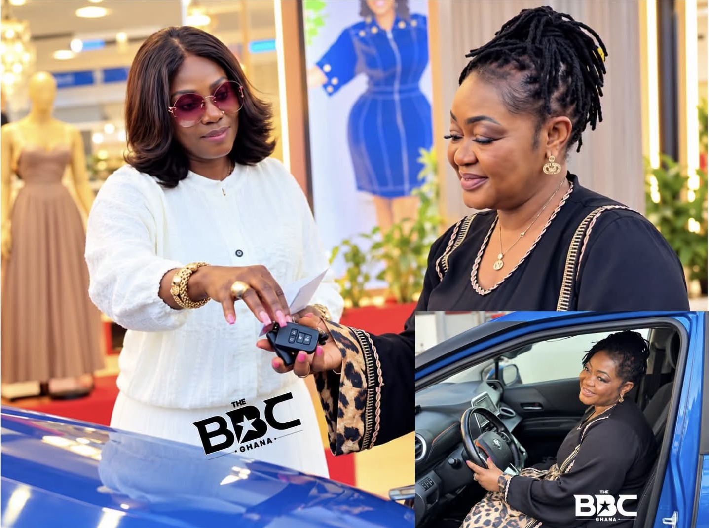 20 Years in Kumawood But Still Joining Trotro — Maame Gold Wipes Actress’ Tears With Brand New Car