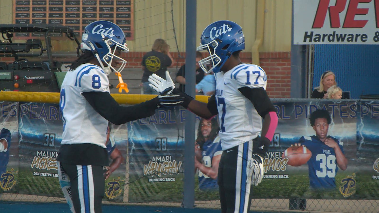 Meridian tops Pearl in region opener