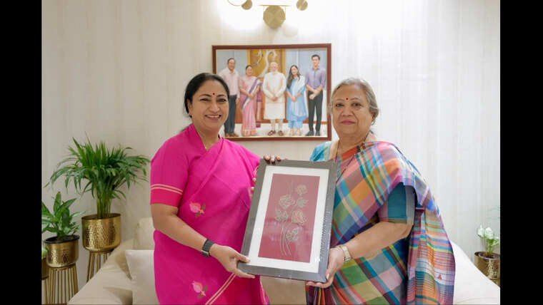 CM Rekha Gupta meets Delhi BJP co-in-charge Darshana Jardosh, discusses organisational matters