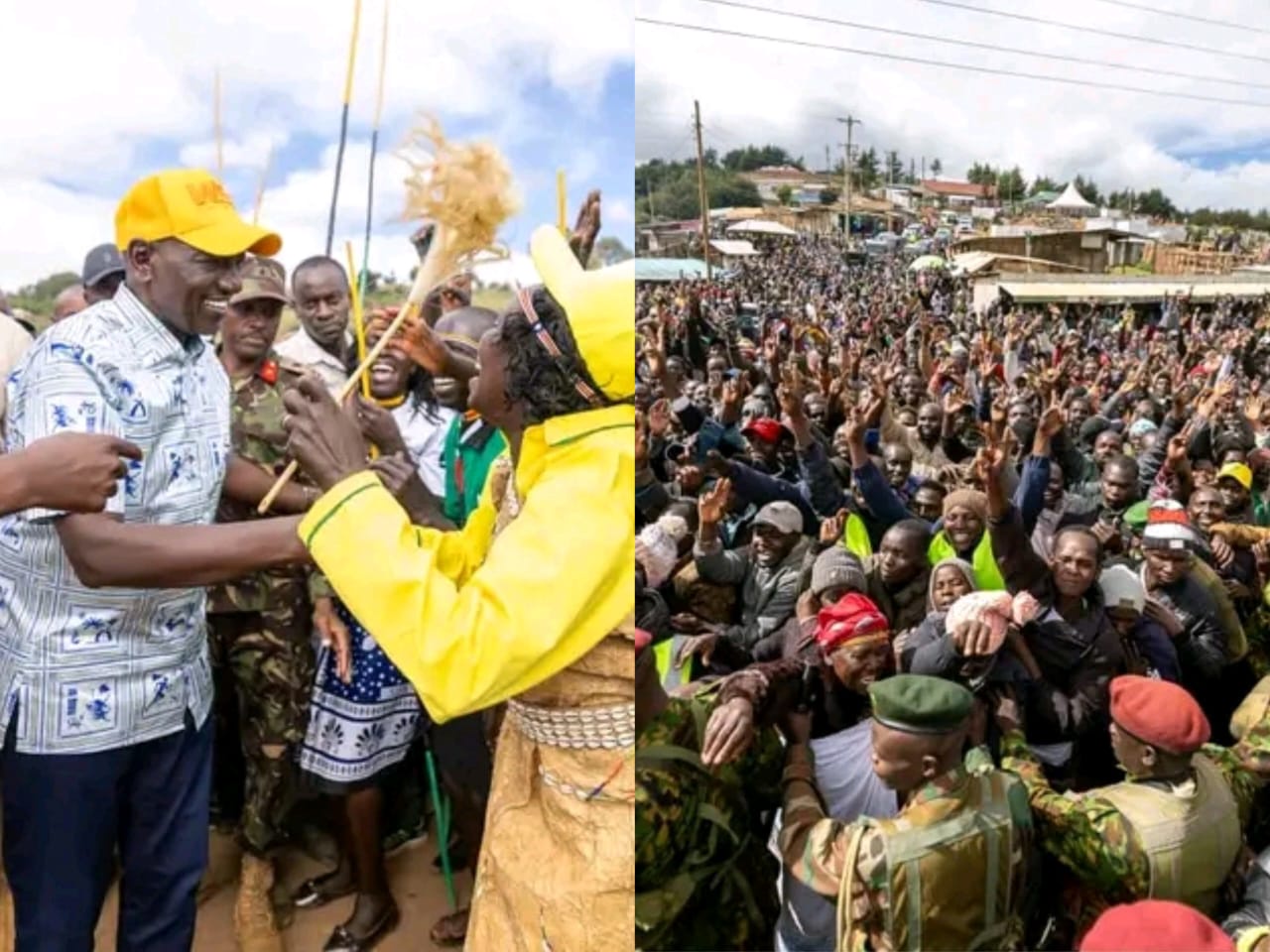WANTAM or TUTAM? TUTAM Crowd Floods Ruto’s Home Turf With Two- Finger Salute