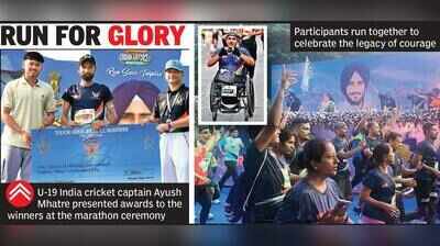 Sekhon IAF marathon draws 10,000 participants