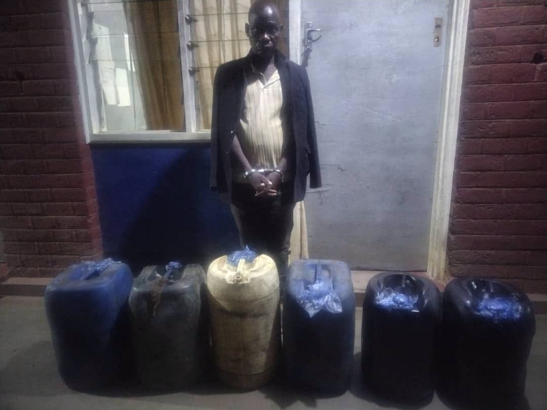 Police arrest two men over suspected illegal possession of diesel in Balaka
