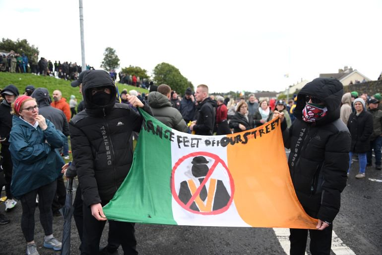 Northern Ireland’s Sinn Fein faces police probe as protest tensions fester