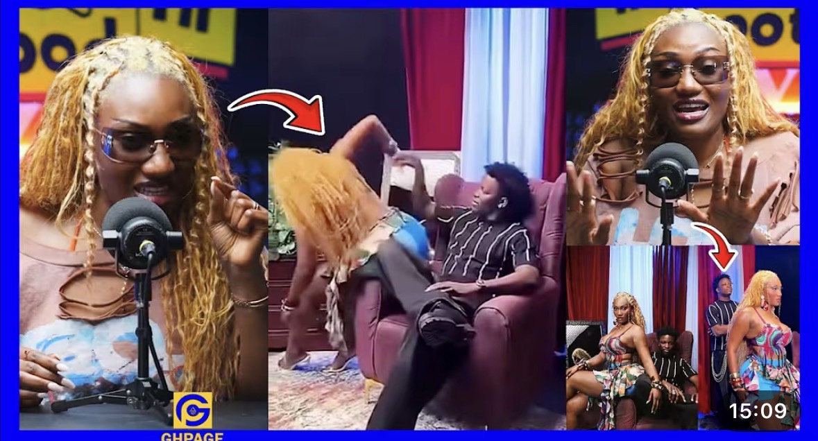 Wendy Shay Finally Speaks On Why She Took Lasmid’s Hand Off Her Thighs