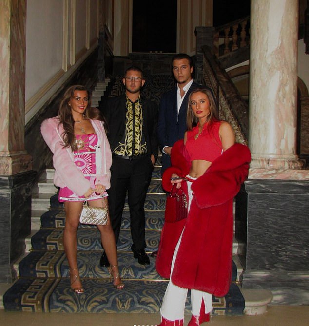 Venezuela Fury flaunts her new £3.4k Louis Vuitton gifts from husband Noah Price after enjoying a romantic weekend at five star hotel in London
