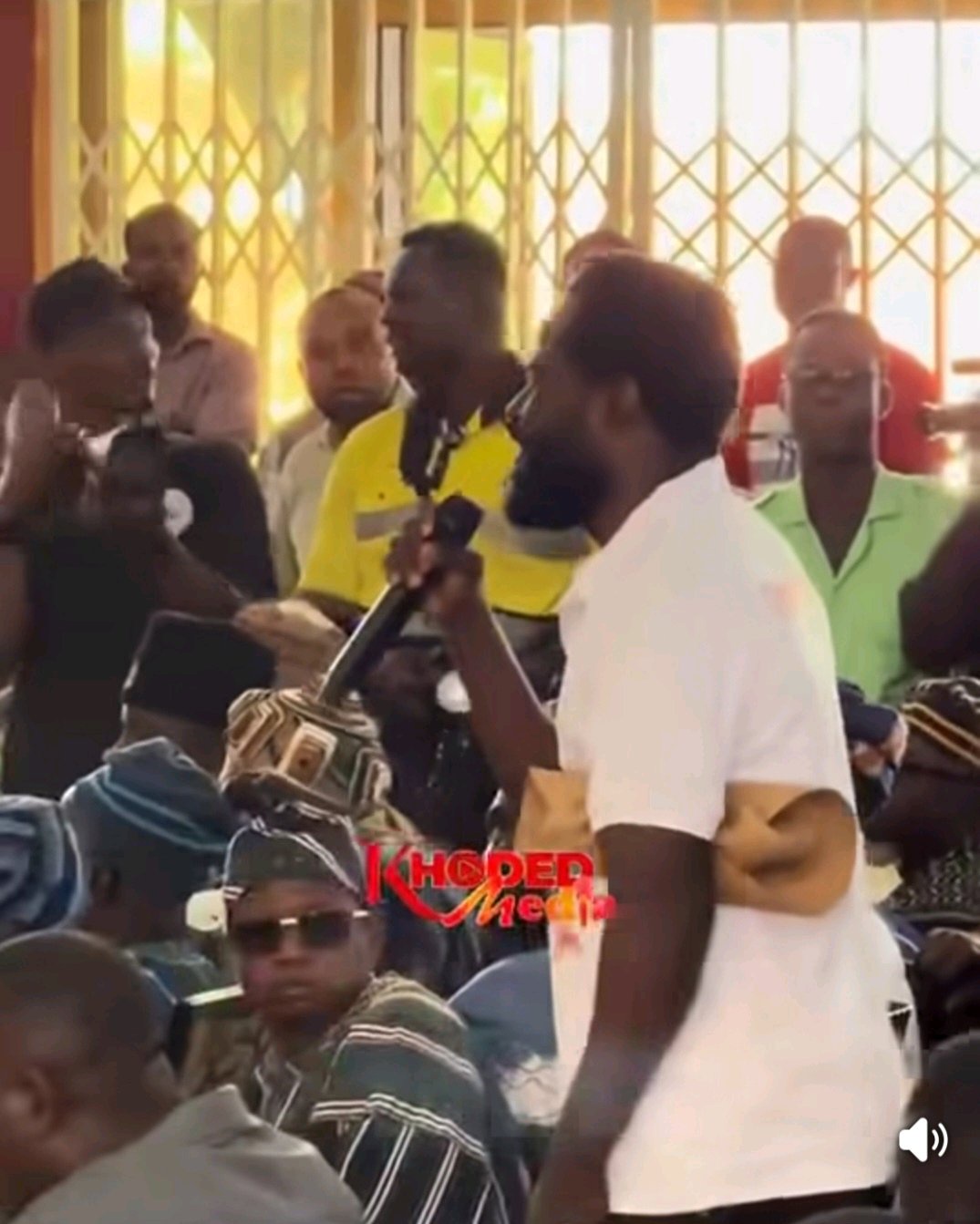 Reactions After Mahama Grants A Young Ghanaian Man His Uncommon Request