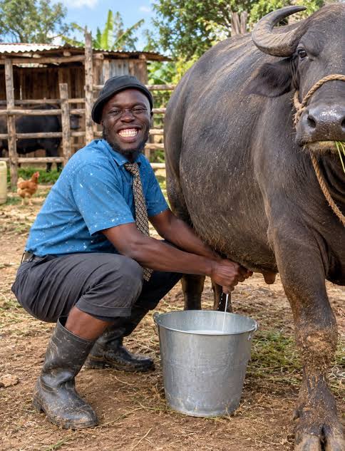 Kenyans Create Funny Memes After Ruto Suggests Milking Buffalos to Ease Milk Shortage