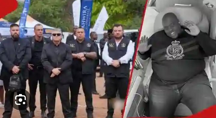 Details of highly trained chivayo security and what they did at his funeral