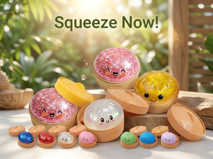Discover the Delightful World of Dumpling Fidget Toys!