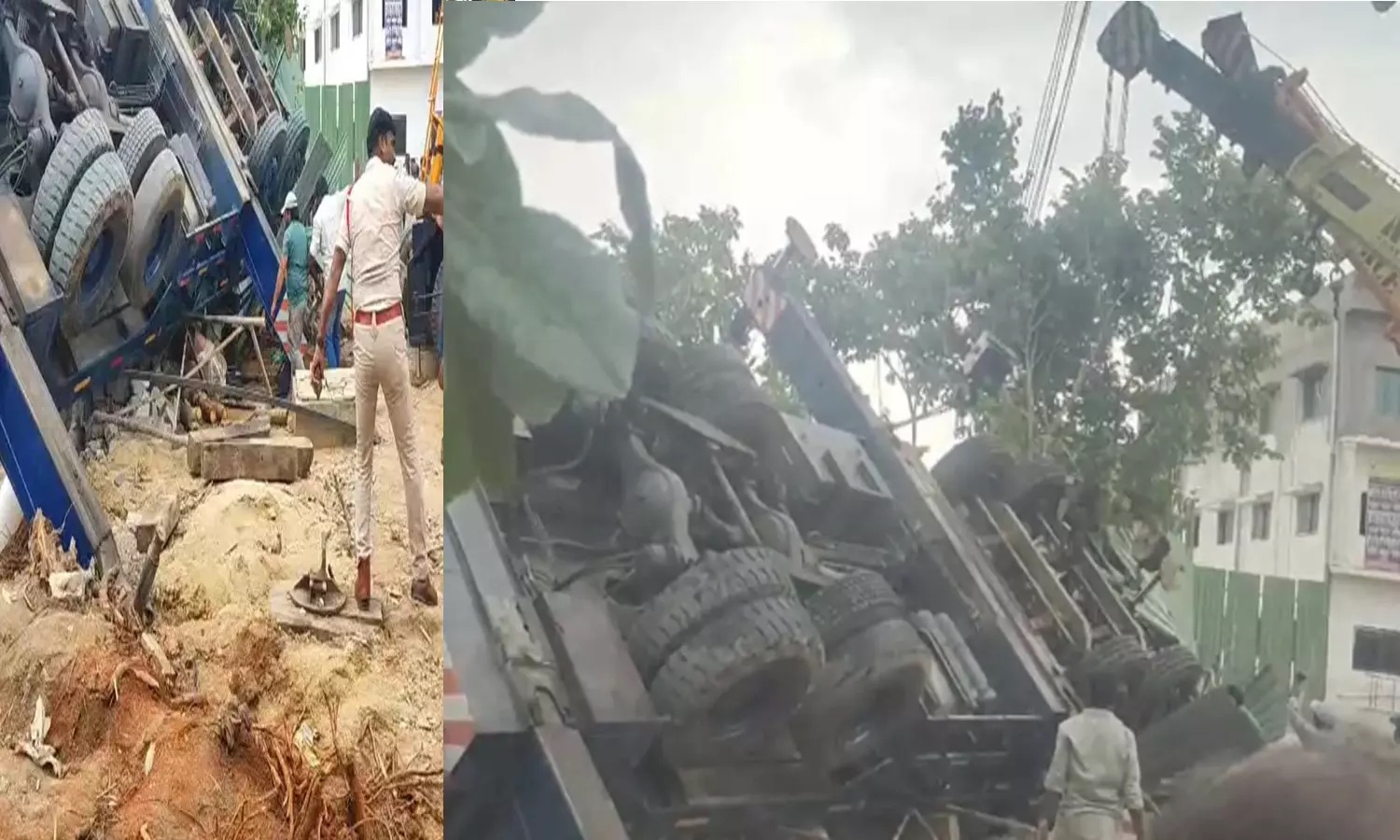 Tirupati: 3 Workers Killed As Crane Collapses At Construction Site