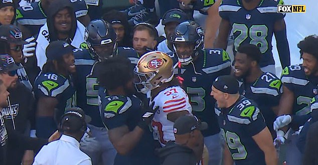 49ers star Dre Greenlaw banned for one game after vicious headbutt on Seahawks rival